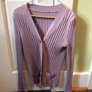 button up sweater